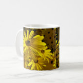 Zonnebloemen in de dierentuin koffiemok (Voorkant links)