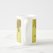 Zonnebloemen in een Vase Van Gogh Fine Art Porselein Kop (Achterkant)