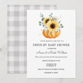 Zonnebloemen in Pompoenen Autumn Drive per Baby sh Kaart (Voorkant / Achterkant)