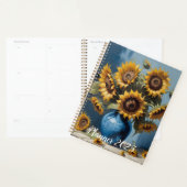 Zonnebloemen in vaas planner (Display)