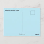 Zonnebloemen in Žabari Servië Briefkaart (Achterkant)