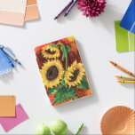 Zonnebloemen iPad Luchtdekking iPad Mini Cover<br><div class="desc">Mooie Drie Zonnebloemen iPad Air Covers</div>