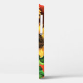 Zonnebloemen iPhone Case (Achterkant / Links)