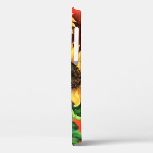 Zonnebloemen iPhone Case (Achterkant / Links)