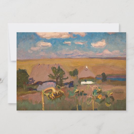 Zonnebloemen | Jan Stanisławski (Voorkant)