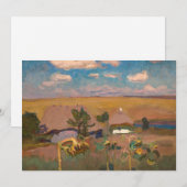 Zonnebloemen | Jan Stanisławski (Voorkant / Achterkant)