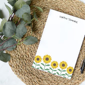 Zonnebloemen - Jouw naam toevoegen Post-it® Notes