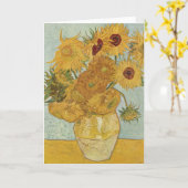 Zonnebloemen Kaart (Gele Bloem)