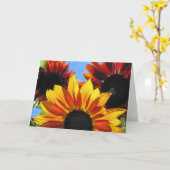 Zonnebloemen Kaart (Gele Bloem)