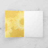 Zonnebloemen Kaart (Binnen)