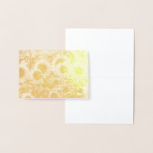 Zonnebloemen Kaart Folie (Display)
