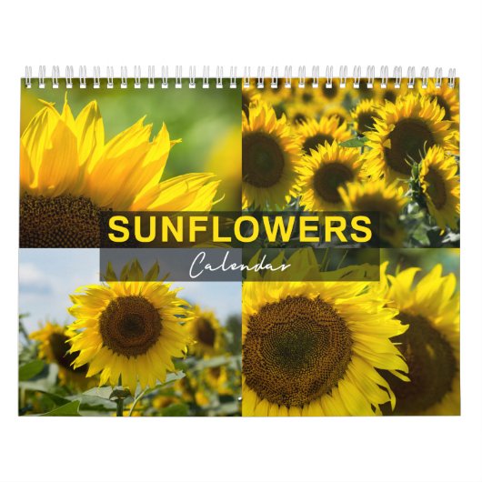 Zonnebloemen Kalender - Fotocollectie (Hoes)