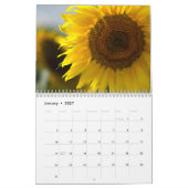 Zonnebloemen Kalender - Fotocollectie (Jan 2027)