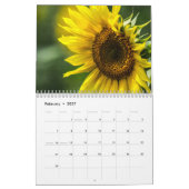 Zonnebloemen Kalender - Fotocollectie (Feb 2027)