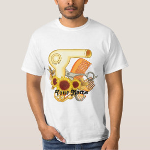 Zonnebloemen Kapster T-Shirt
