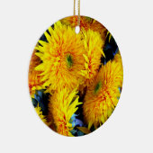 Zonnebloemen Keramisch Ornament (Rechts)