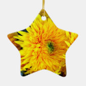 Zonnebloemen Keramisch Ornament (Achterkant)