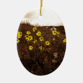 Zonnebloemen Keramisch Ornament (Voorkant)