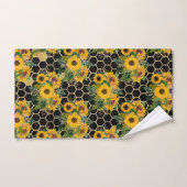 Zonnebloemen keren van nature naar het licht handdoek (Handdoek)