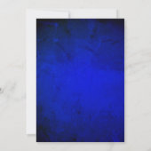 Zonnebloemen,Kerstverlichting Blauw Pensioen Kaart (Achterkant)
