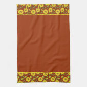 Zonnebloemen Keukenhanddoek (Verticaal)