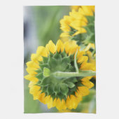 Zonnebloemen keukenhanddoek (Verticaal)