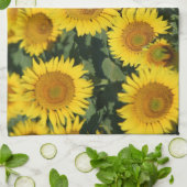 Zonnebloemen keukenhanddoek 16 x 24 inch (Gevouwen)