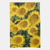 Zonnebloemen keukenhanddoek 16 x 24 inch (Verticaal)