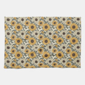 Zonnebloemen Keukenhanddoeken (Horizontaal)