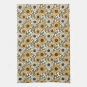 Zonnebloemen Keukenhanddoeken (Verticaal)