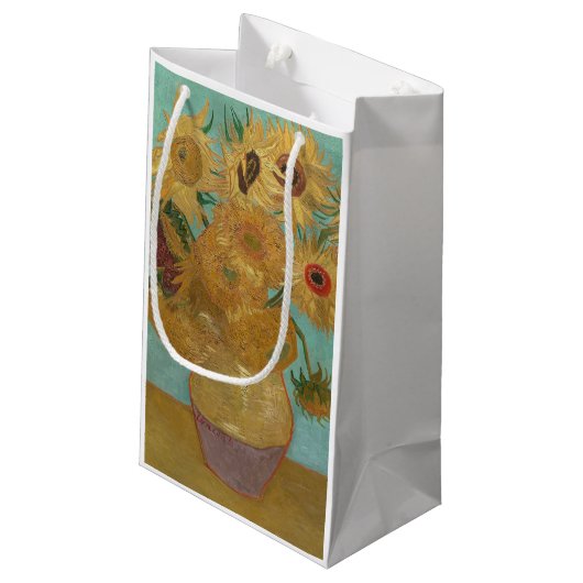 Zonnebloemen Klein Cadeauzakje (Achterkant Gekanteld)