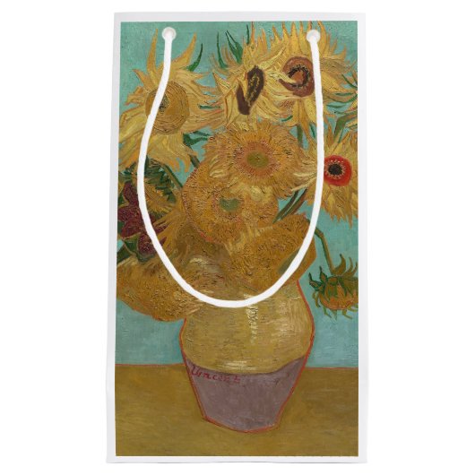 Zonnebloemen Klein Cadeauzakje (Voorkant)