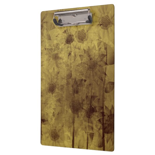 Zonnebloemen klembord (Links)