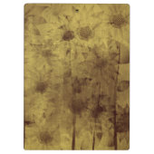 Zonnebloemen  klembord (Achterkant)