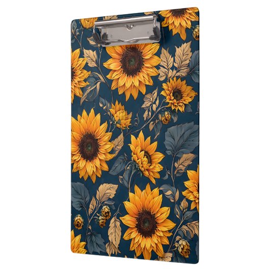 Zonnebloemen Klembord (Links)