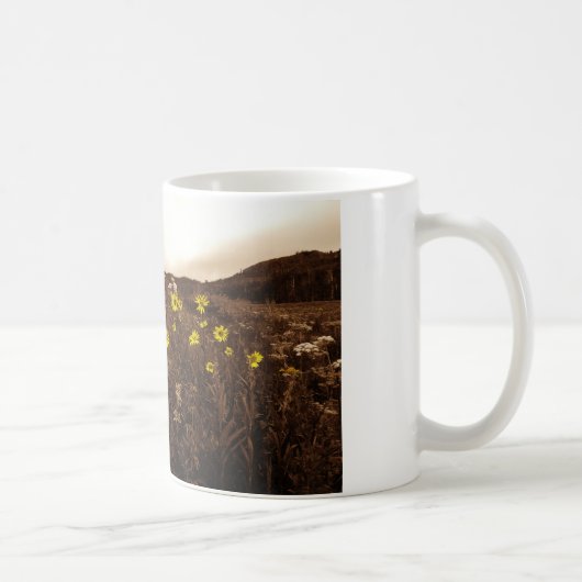 Zonnebloemen Koffiemok (Rechts)