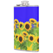 Zonnebloemen Kolf Heupfles (Links)