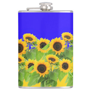Zonnebloemen Kolf Heupfles