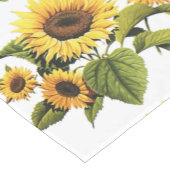 Zonnebloemen Korte Tafelloper (Hoek)