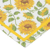 Zonnebloemen Korte Tafelloper (Hoek)