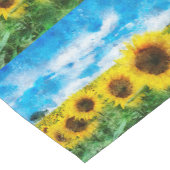 Zonnebloemen Korte Tafelloper (Hoek)