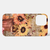 Zonnebloemen - Korte Thanksgiving iPhone Hoesje (Achterkant horizontaal)