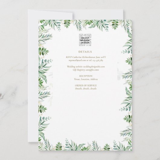 Zonnebloemen Kruis van de CATHOLIC Weddenschap Kaart (Achterkant)