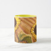 Zonnebloemen Kups Mok Cheerful Yellow Cups Glasses (Midden)