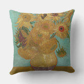 Zonnebloemen Kussen (Achterkant)