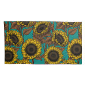 Zonnebloemen Kussensloop (Achterkant-Rechts)