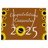 Zonnebloemen LandgraduPartij Groot Cadeauzakje (Voorkant)