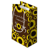 Zonnebloemen LandgraduPartij Klein Cadeauzakje (Achterkant Gekanteld)