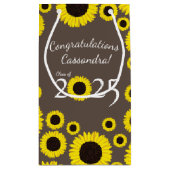 Zonnebloemen LandgraduPartij Klein Cadeauzakje (Achterkant)