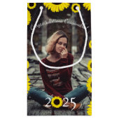 Zonnebloemen LandgraduPartij Klein Cadeauzakje (Achterkant)